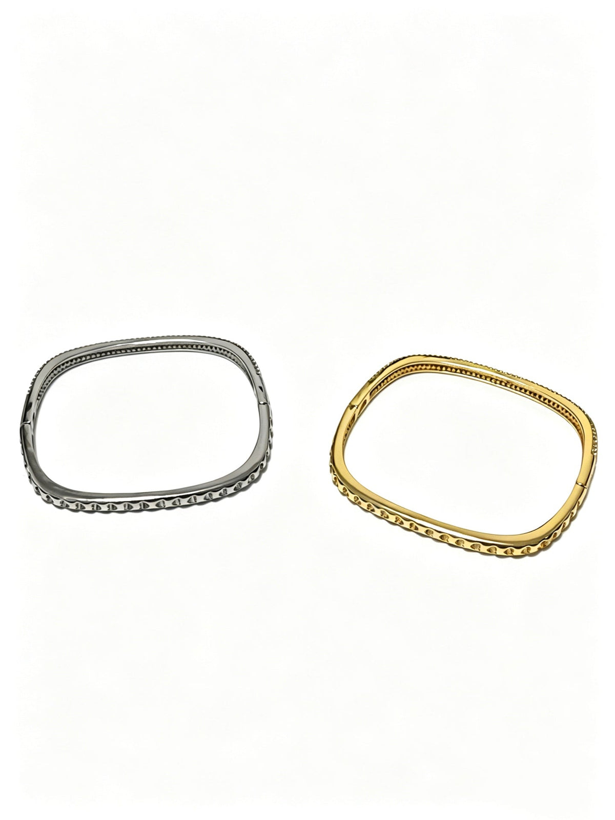Martin Graham bracelet in polished metal-tone
