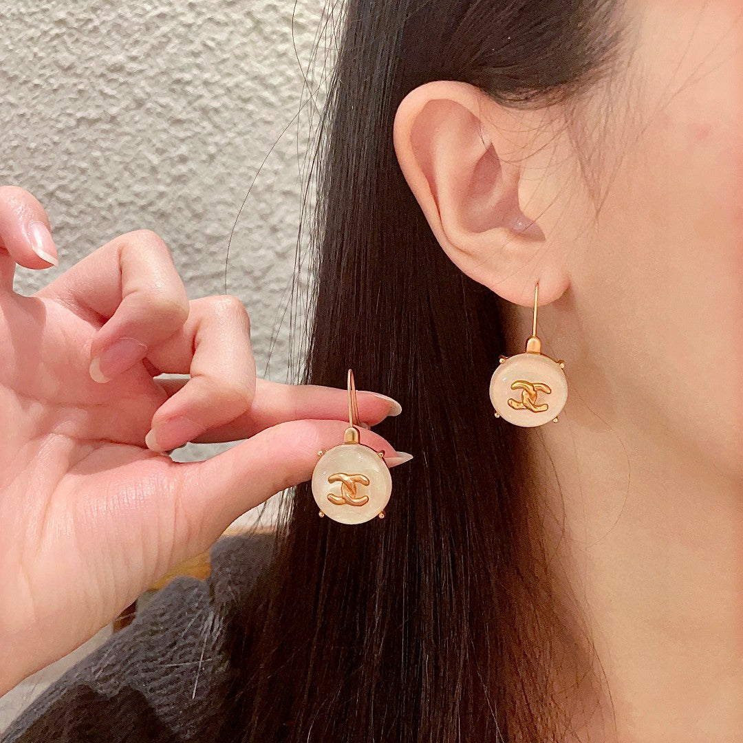 Martin Graham earrings in polished metal-tone – main product view