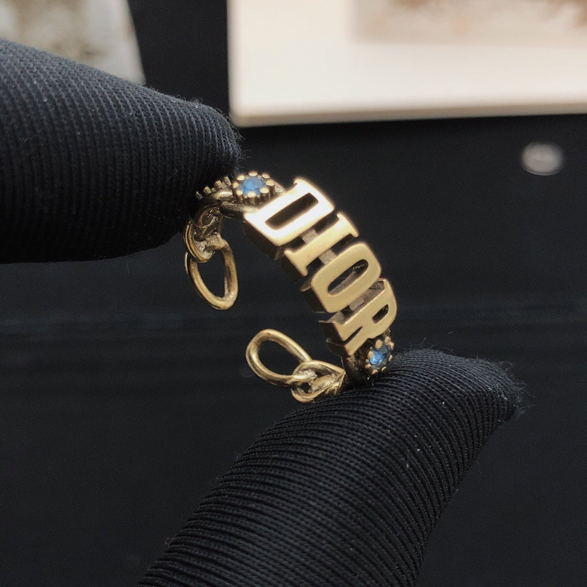 Martin Graham ring in polished metal-tone – main product view