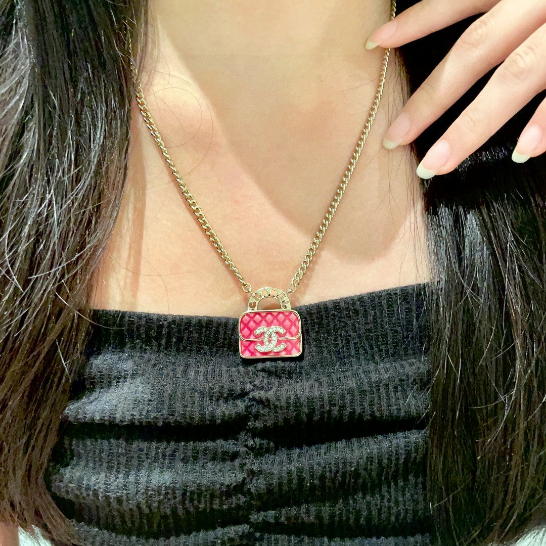 Martin Graham pendant necklace in polished metal-tone – main product view