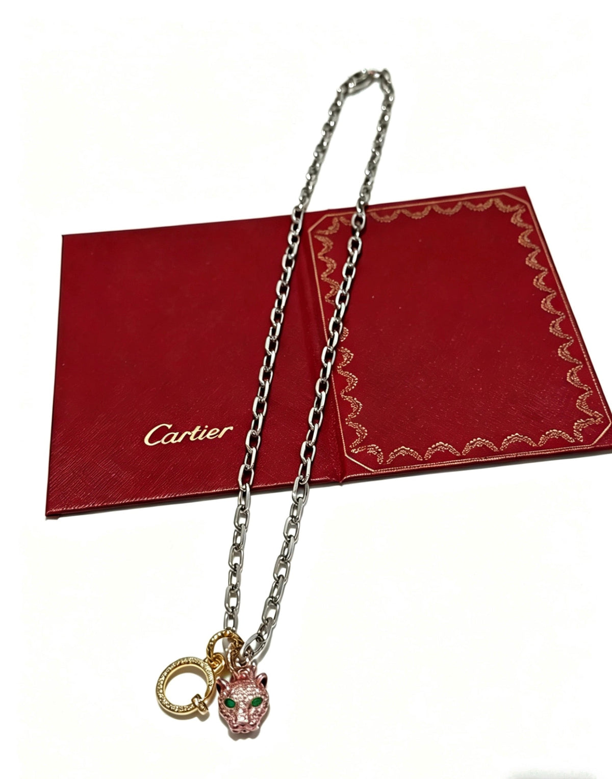 Martin Graham pendant necklace in polished metal-tone – main product view
