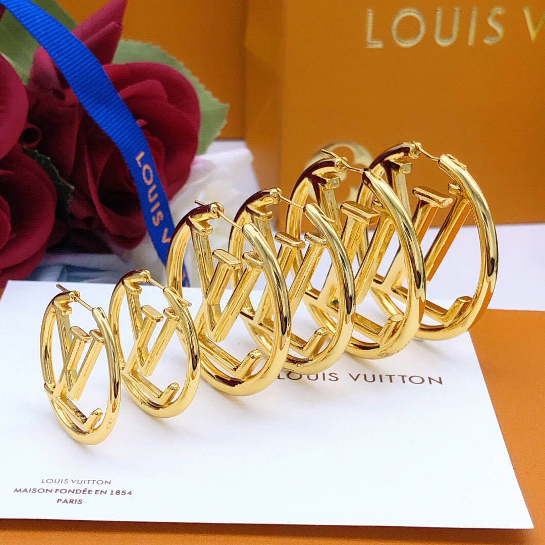 Martin Graham earrings in polished metal-tone – main product view