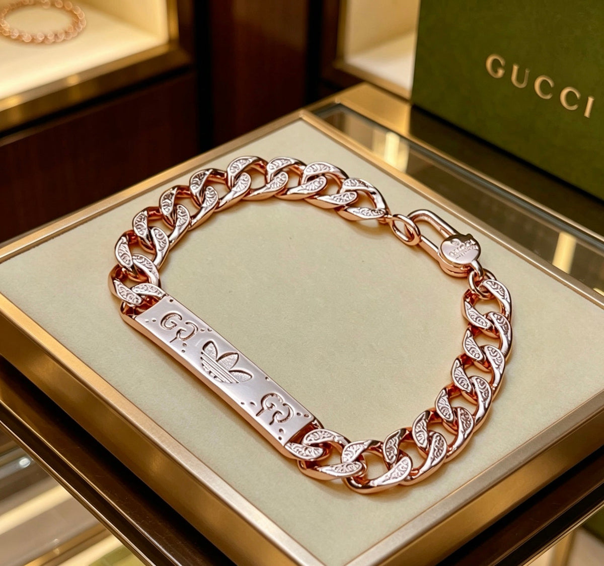 Martin Graham bracelet in polished metal-tone – main product view