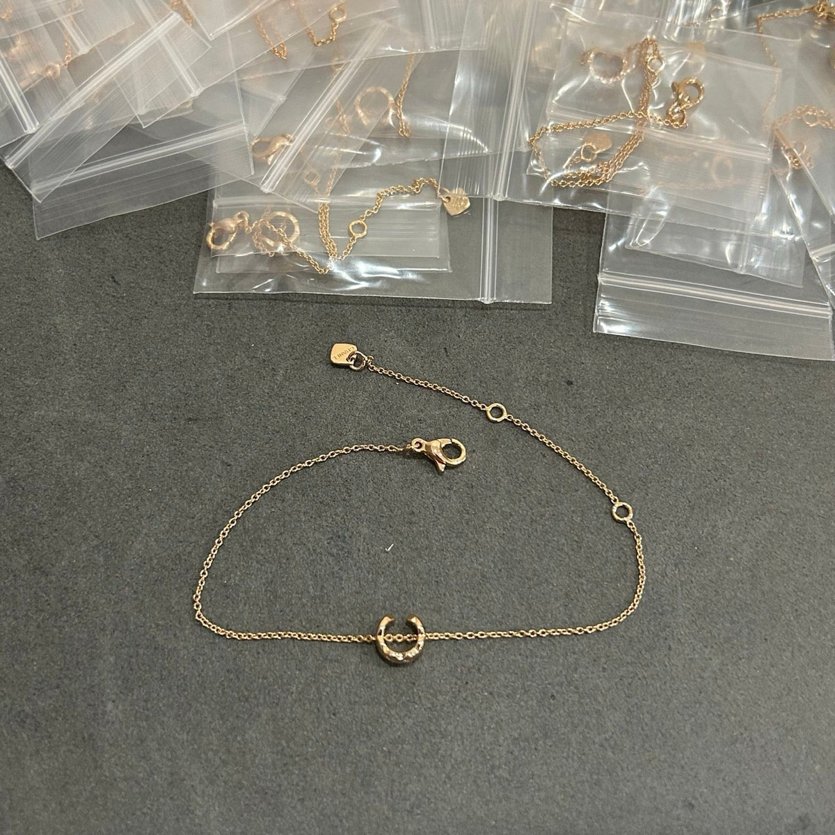 Martin Graham bracelet in polished metal-tone – main product view