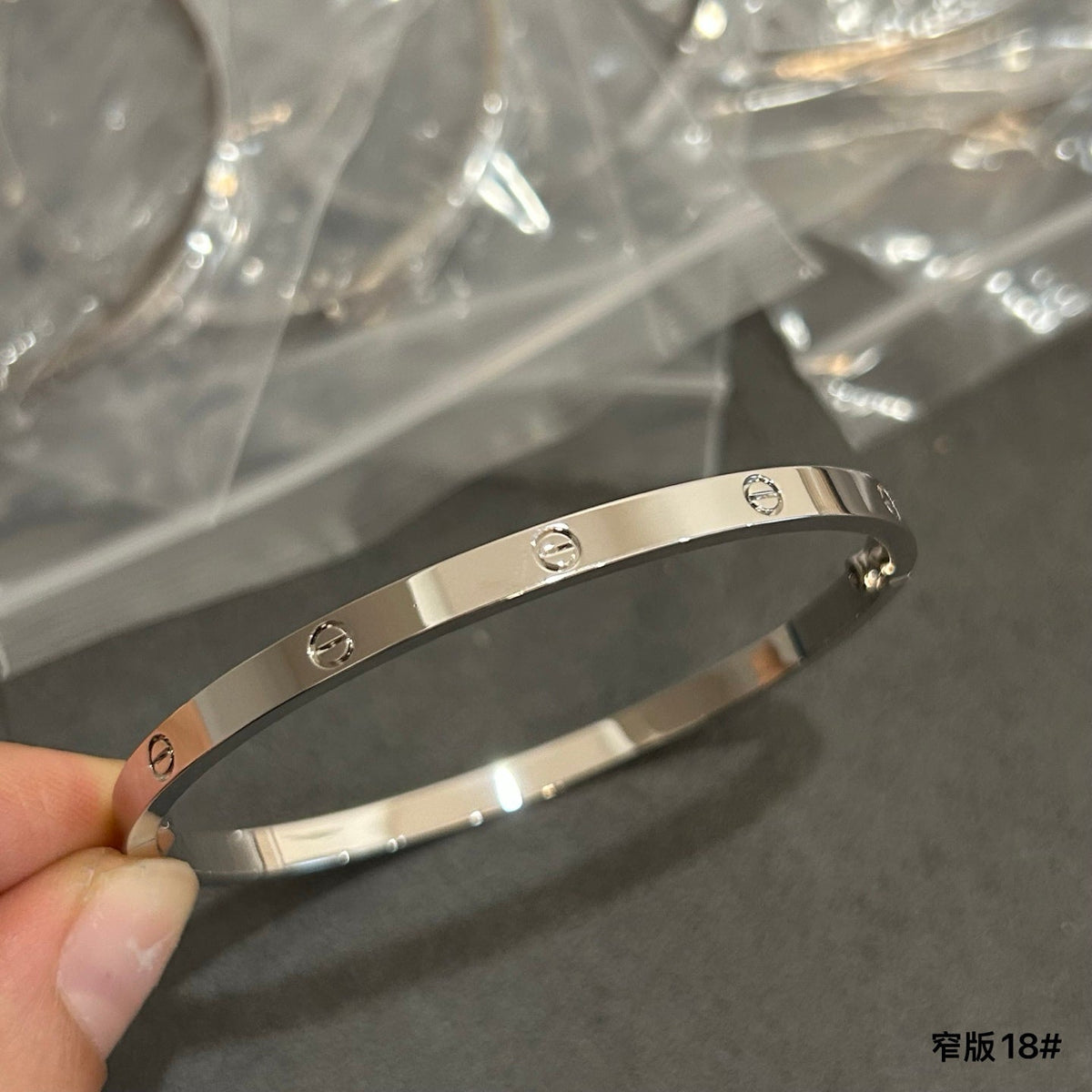 Martin Graham bracelet in polished metal-tone – main product view