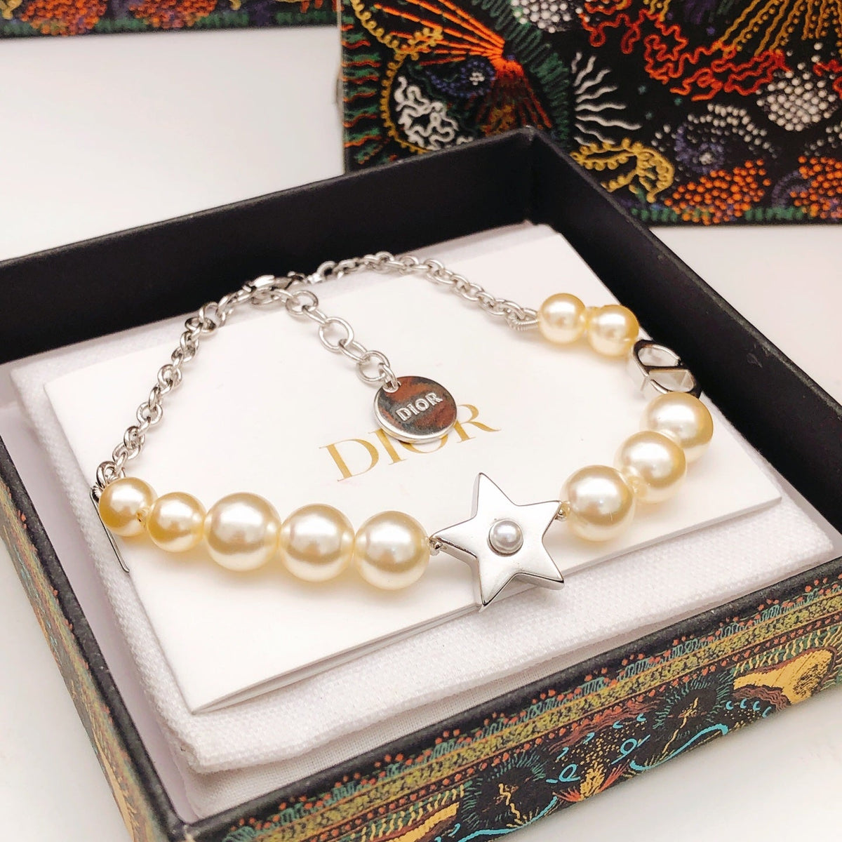 Martin Graham bracelet in polished metal-tone – main product view