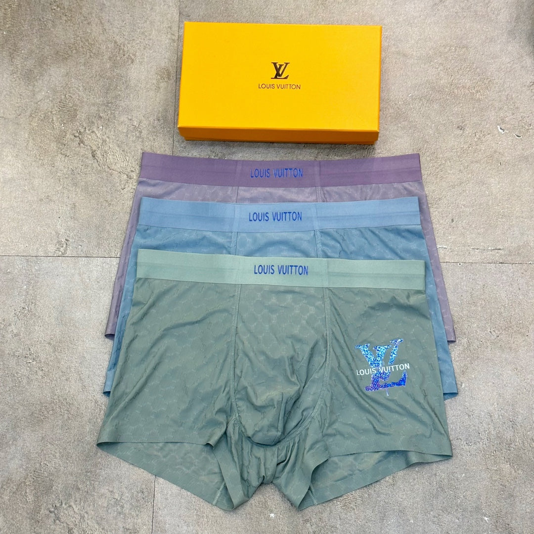 Louis Vuitton Men's Boxer Briefs - 3-Piece Box