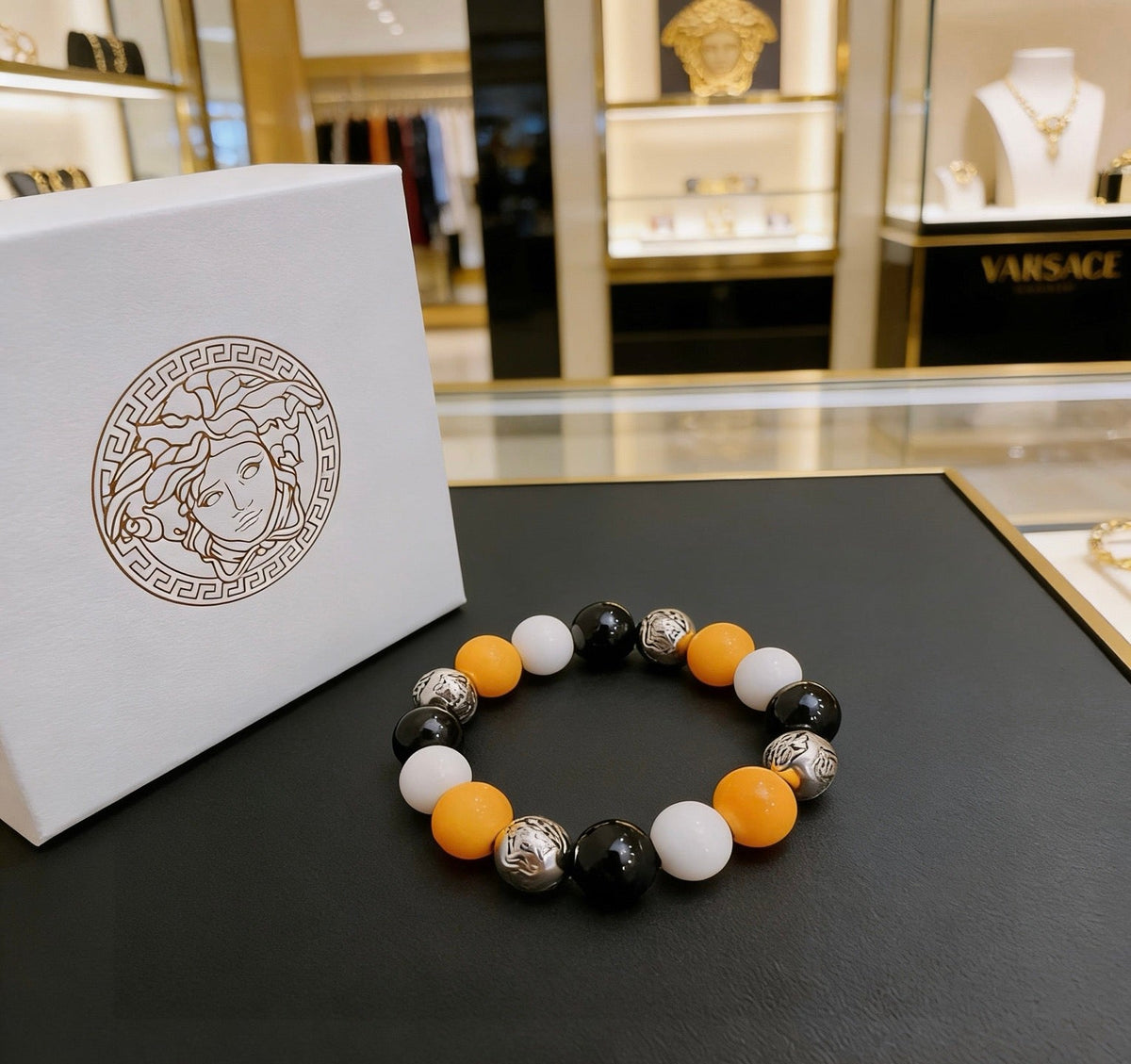 Martin Graham bracelet in polished metal-tone – main product view