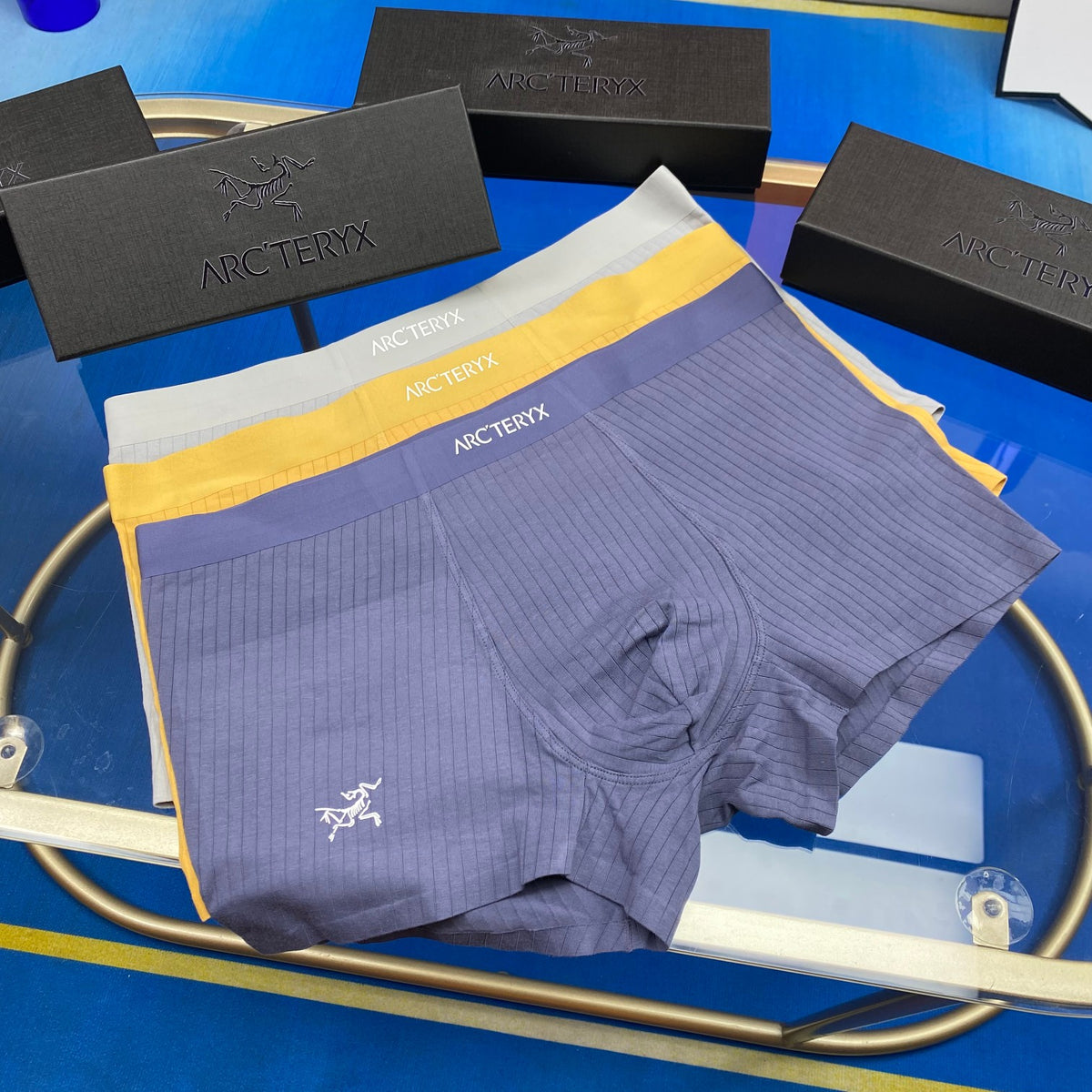 Arc'teryx Cotton Men's Boxer Briefs - 3-Piece Box