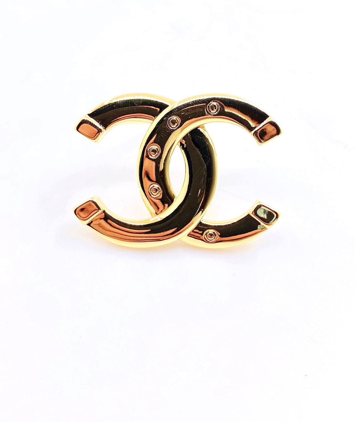 Martin Graham brooch in polished metal-tone – main product view
