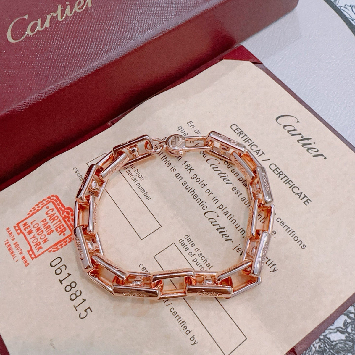 Martin Graham bracelet in polished metal-tone – main product view
