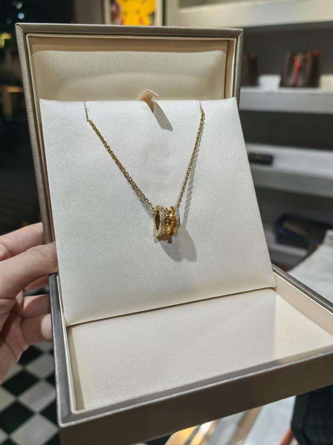 Martin Graham pendant necklace in polished metal-tone – main product view
