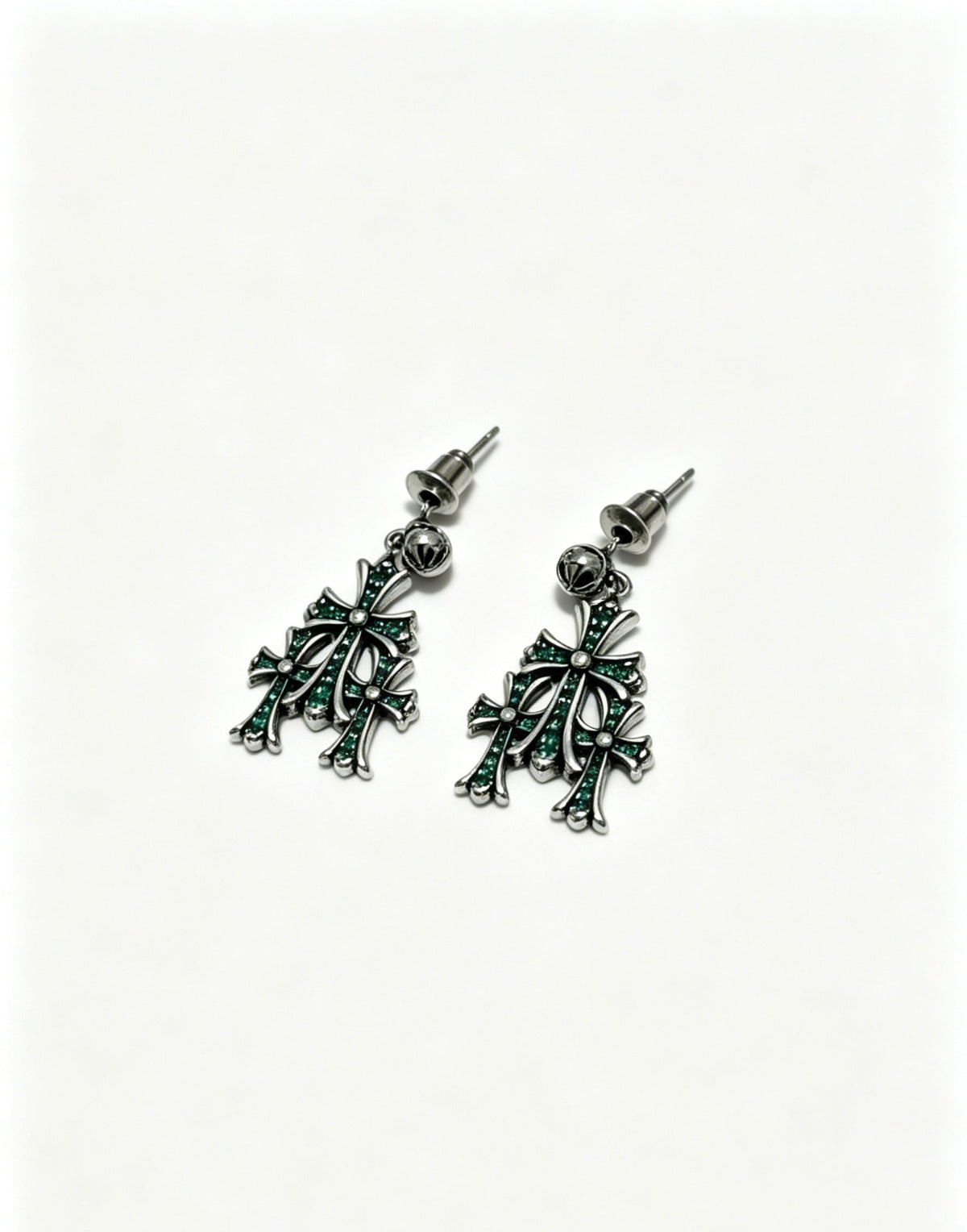 Martin Graham earrings in polished metal-tone – main product view