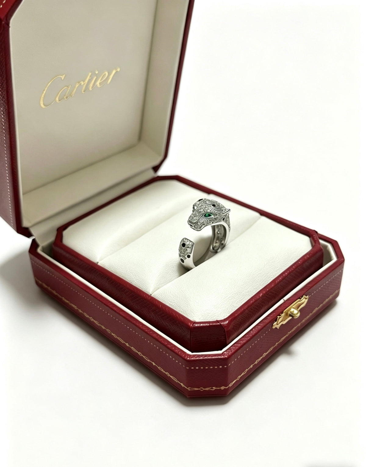 Martin Graham ring in polished metal-tone – main product view