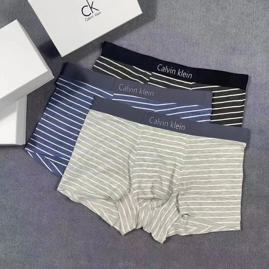 Calvin Klein Broad Logo Waistbands Men's Boxer Briefs