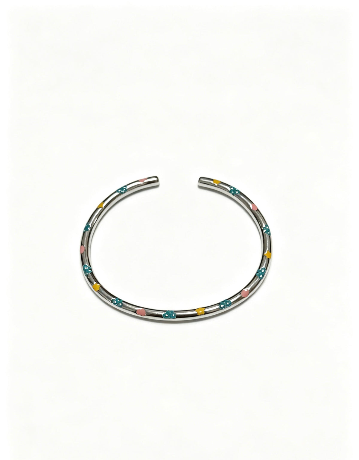 Martin Graham bangle in polished metal-tone – main product view