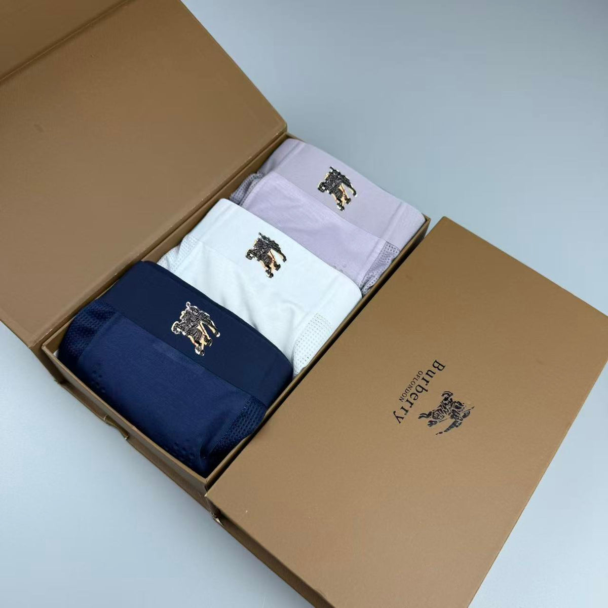 Burberry Men's Boxer Briefs - 3-Piece Box