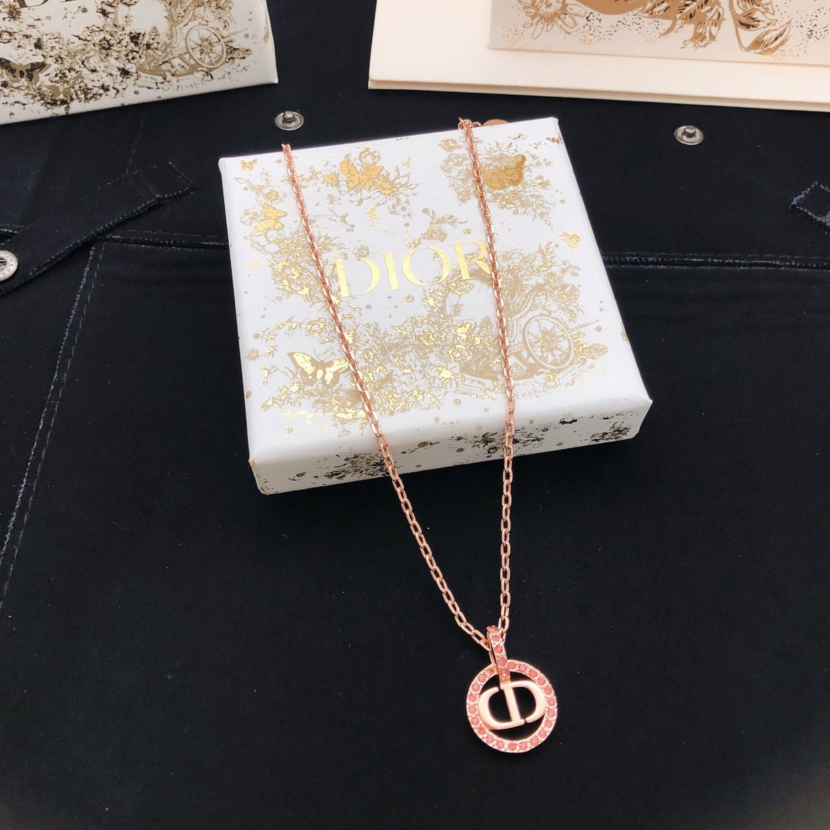 Martin Graham pendant necklace in polished metal-tone – main product view
