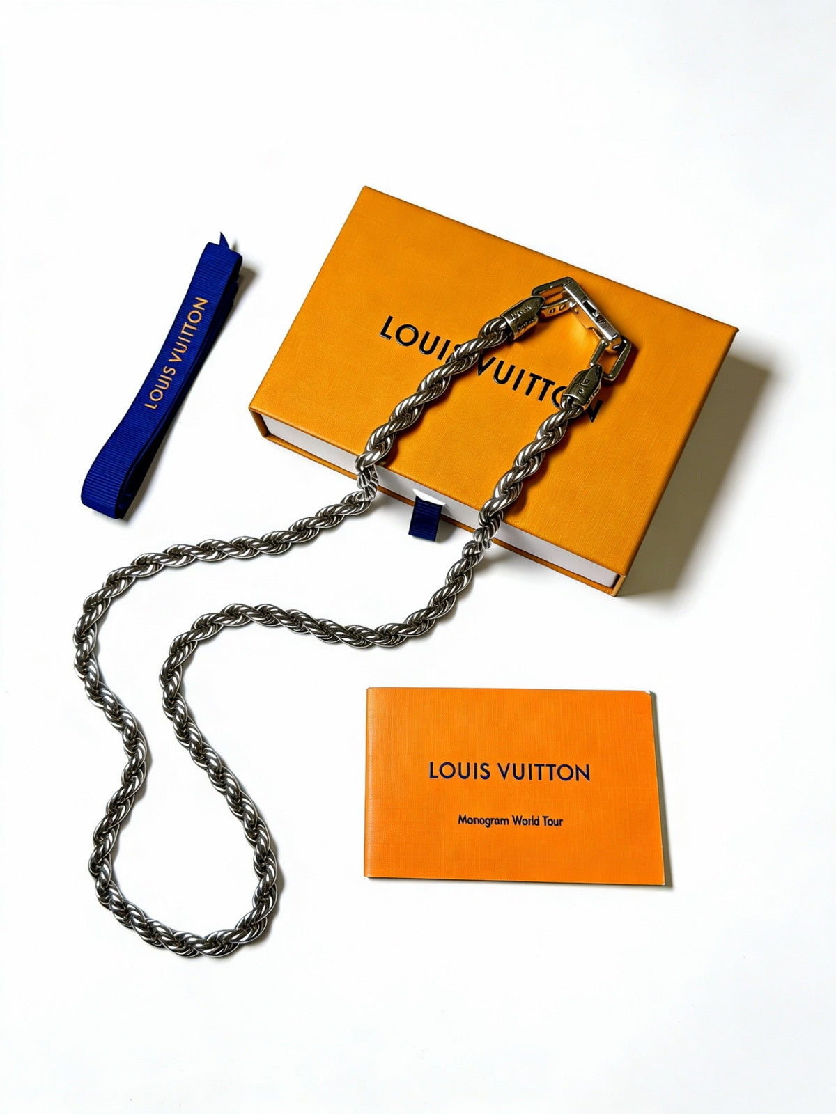 Martin Graham pendant necklace in polished metal-tone – main product view