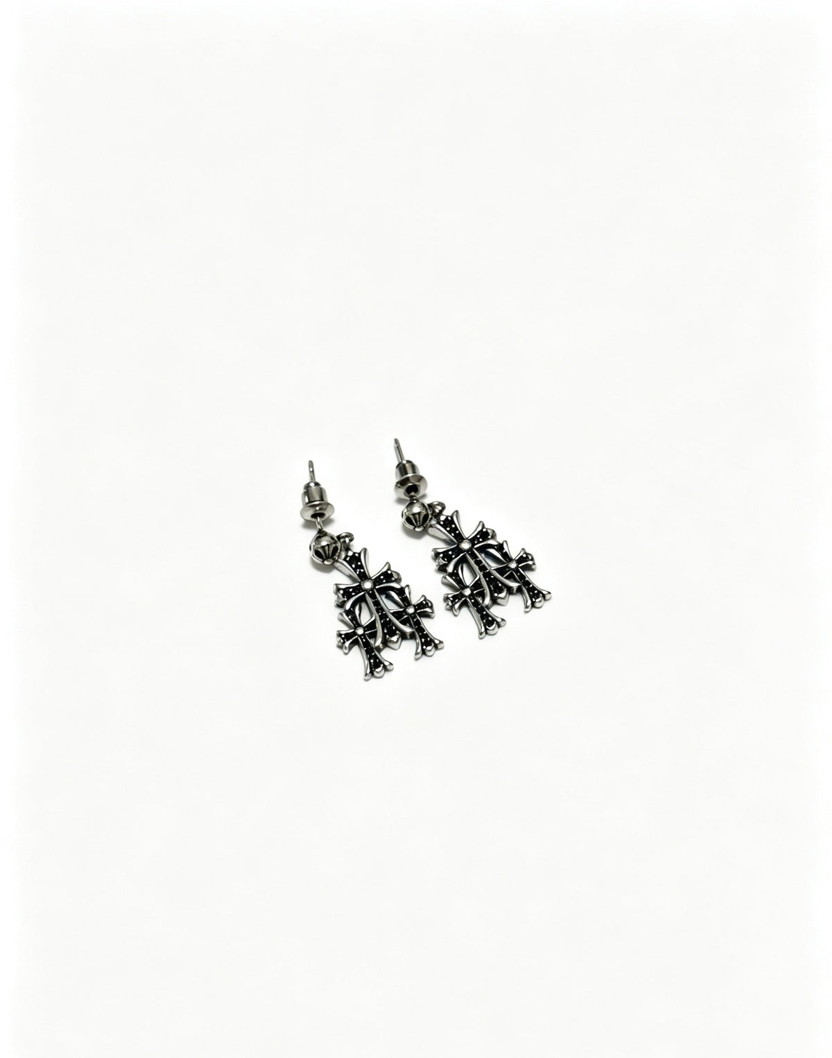 Martin Graham earrings in polished metal-tone – main product view