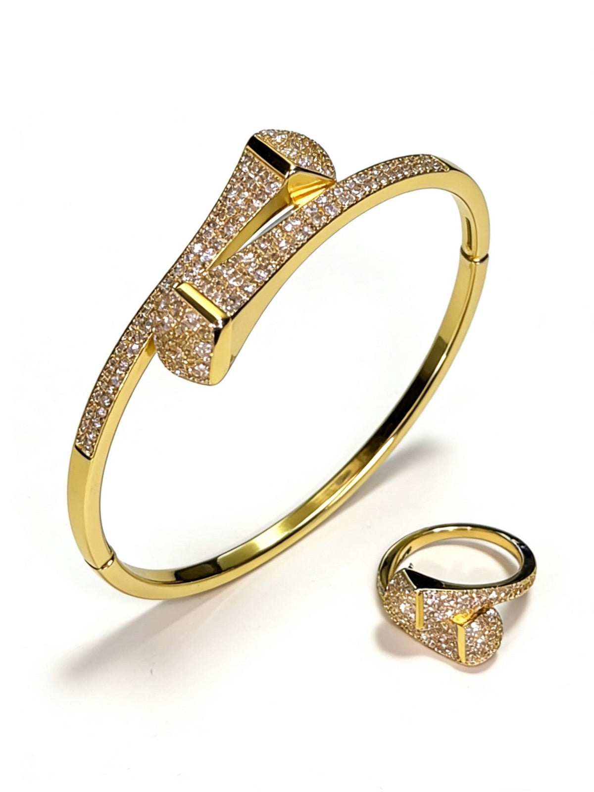 Martin Graham bracelet in polished metal-tone – main product view