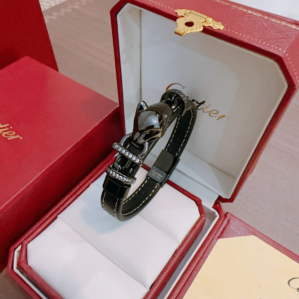Martin Graham bracelet in polished metal-tone – main product view