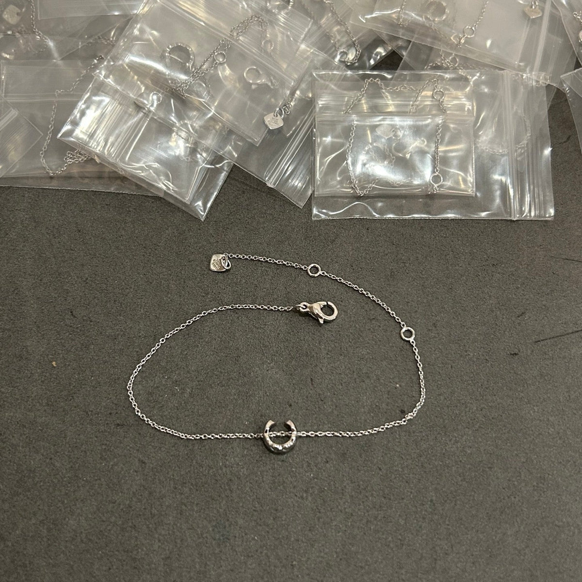 Martin Graham bracelet in polished metal-tone – main product view