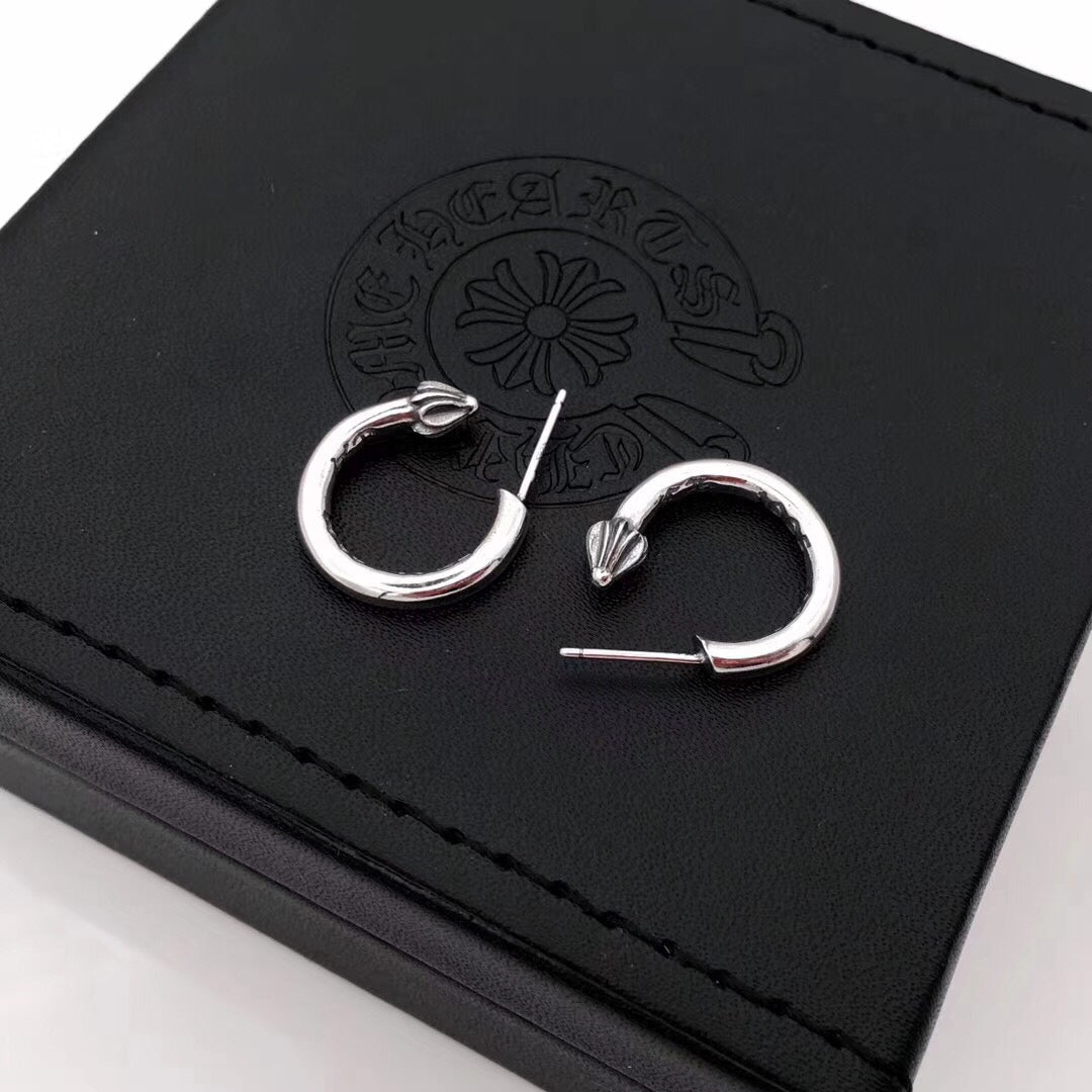 Martin Graham earrings in polished metal-tone – main product view