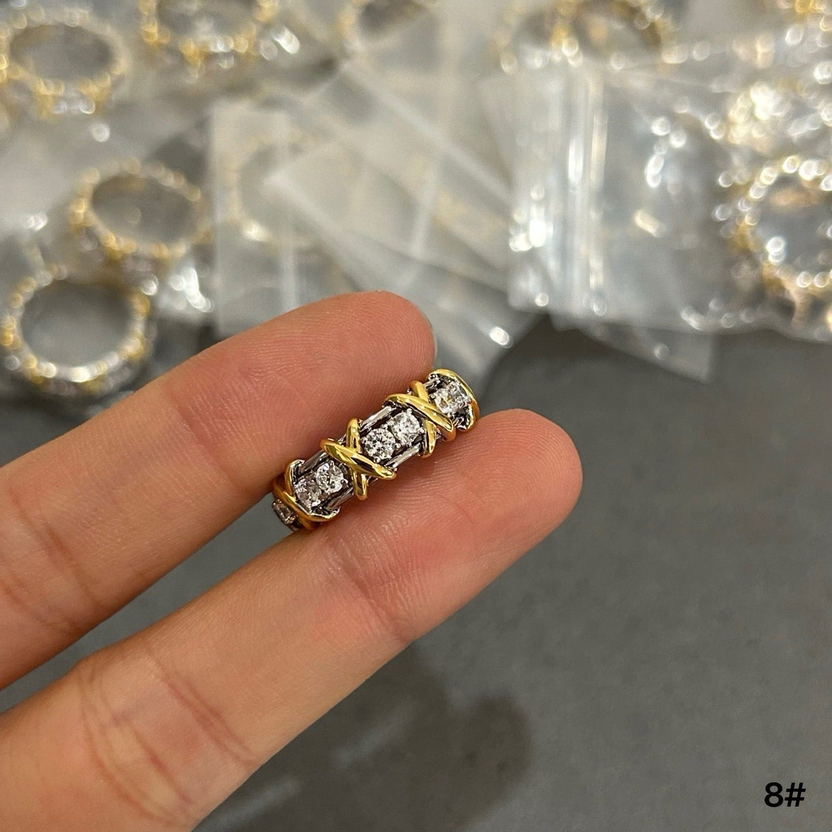 Martin Graham ring in polished metal-tone – main product view