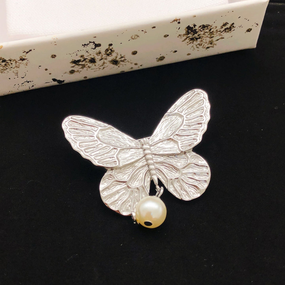 Martin Graham brooch in polished metal-tone – main product view