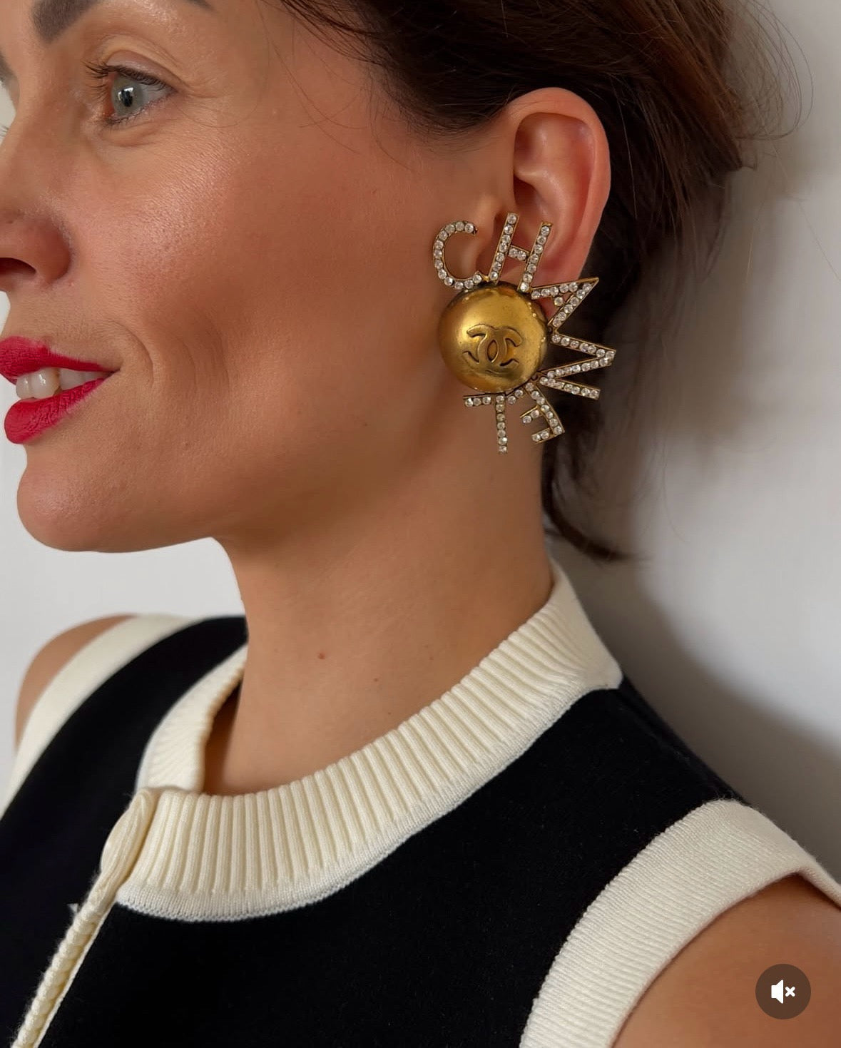 Martin Graham earrings in polished metal-tone – main product view