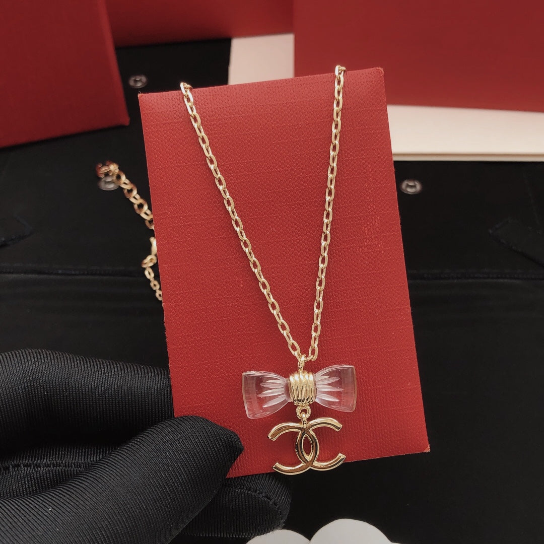 Martin Graham pendant necklace in polished metal-tone – main product view