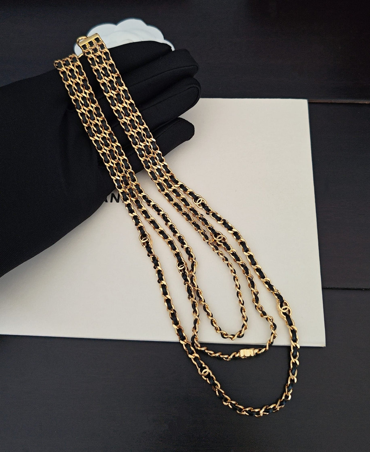 Martin Graham pendant necklace in polished metal-tone – main product view