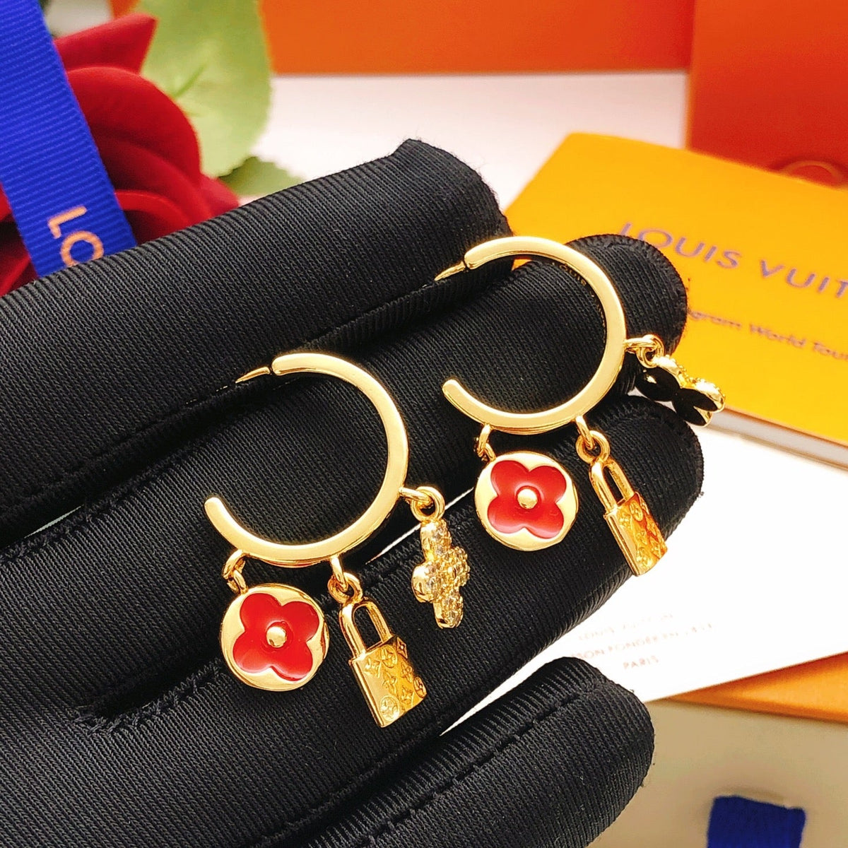 Martin Graham earrings in polished metal-tone – main product view