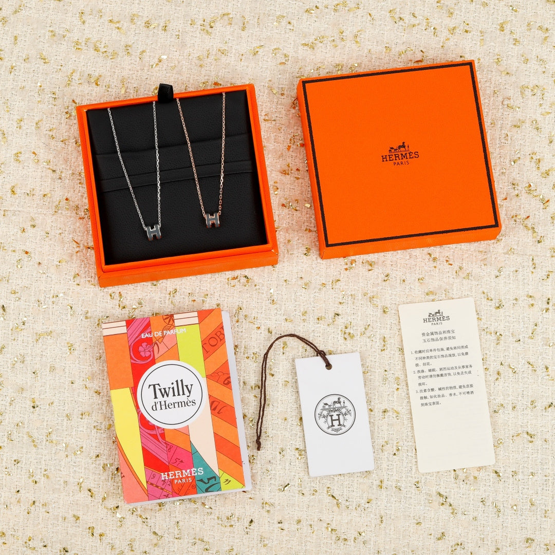Martin Graham pendant necklace in polished metal-tone – main product view