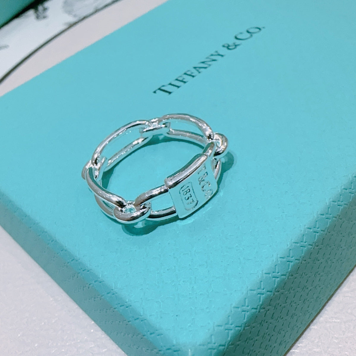 Martin Graham ring in polished metal-tone – main product view