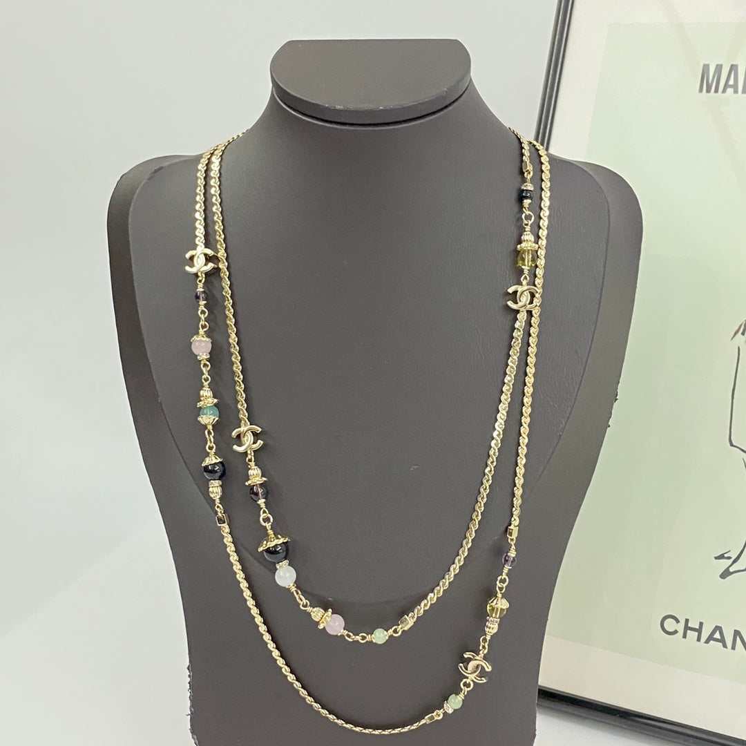 Martin Graham pendant necklace in polished metal-tone – main product view