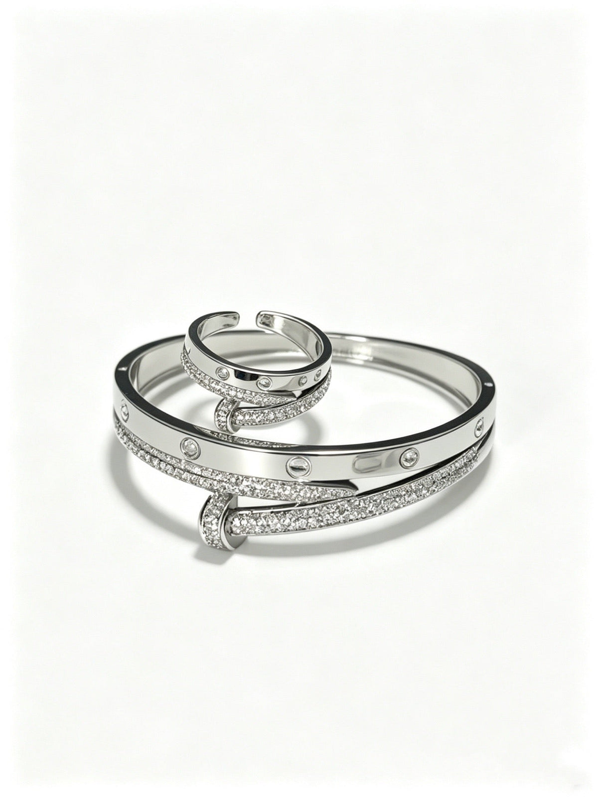 Martin Graham bracelet in polished metal-tone – main product view