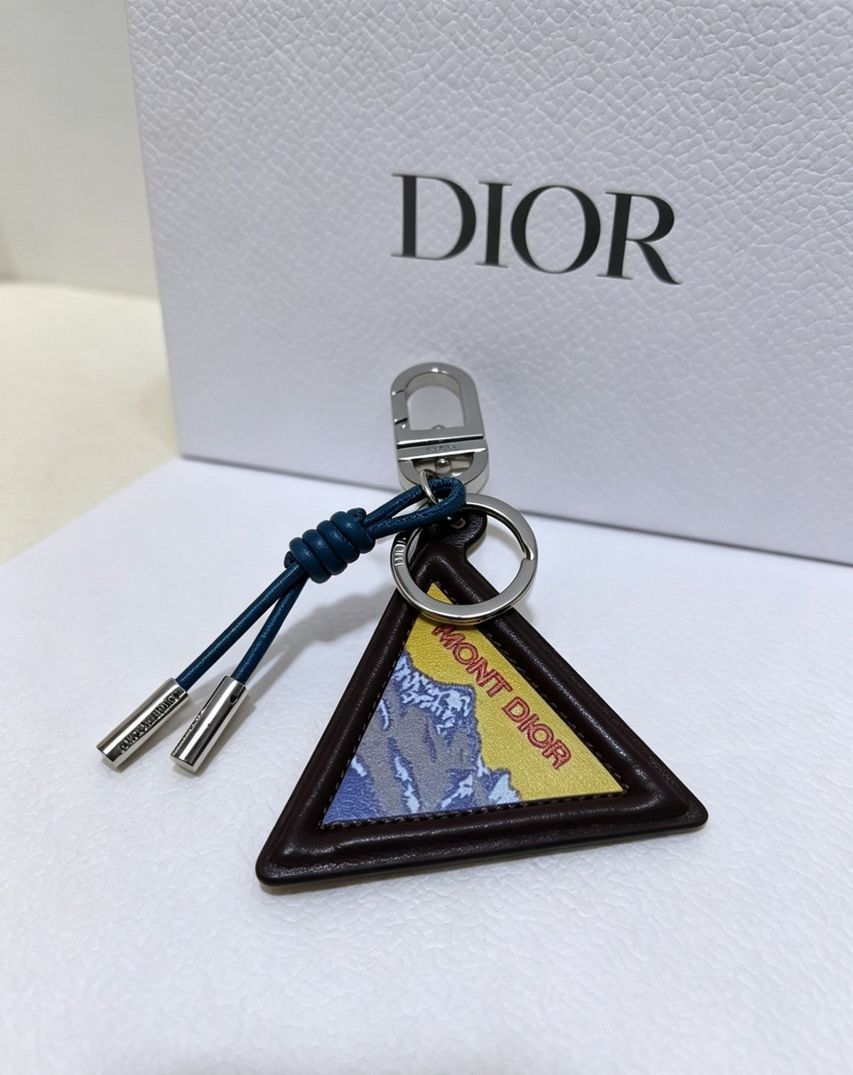 Martin Graham bag charm in polished metal-tone – main product view