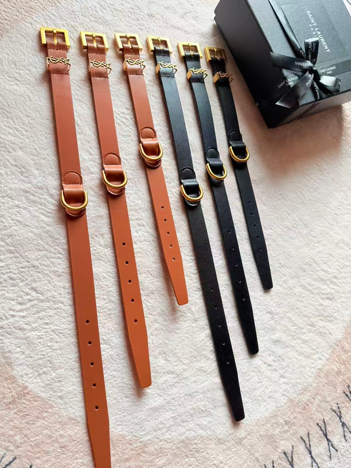 Leather Pet Collar & Leash Set – Design 02 main product view
