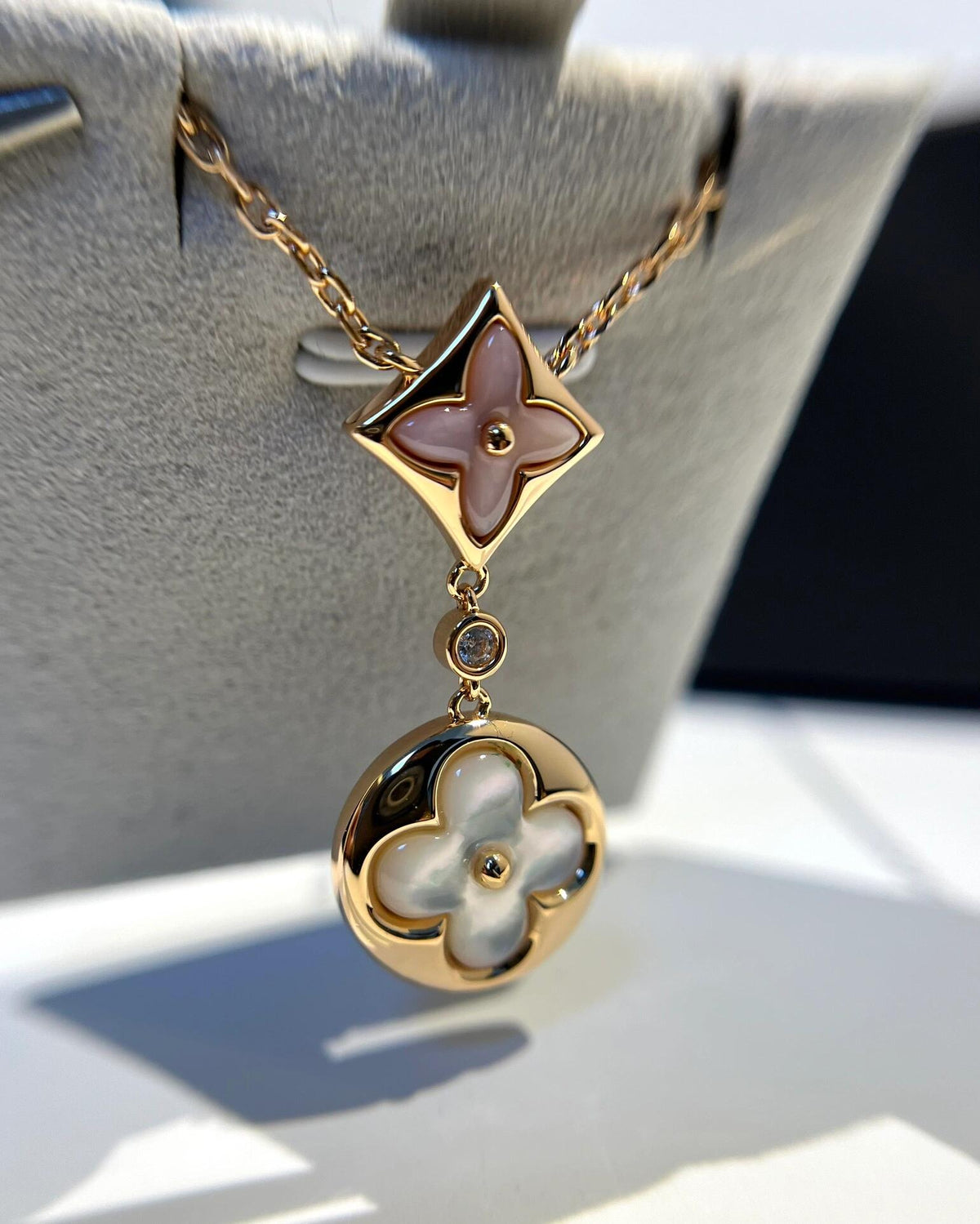 Martin Graham pendant necklace in polished metal-tone – main product view