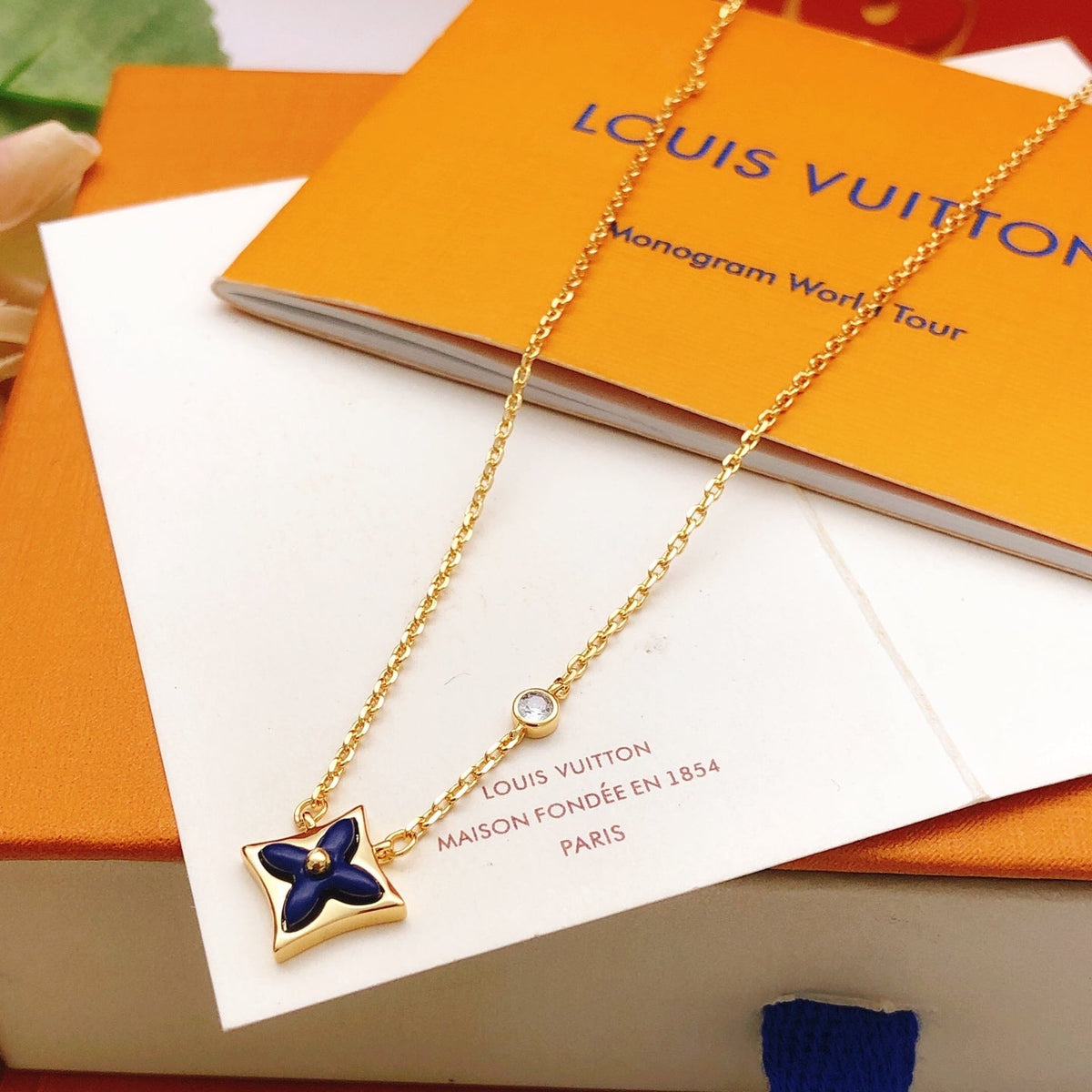 Martin Graham pendant necklace in polished metal-tone – main product view