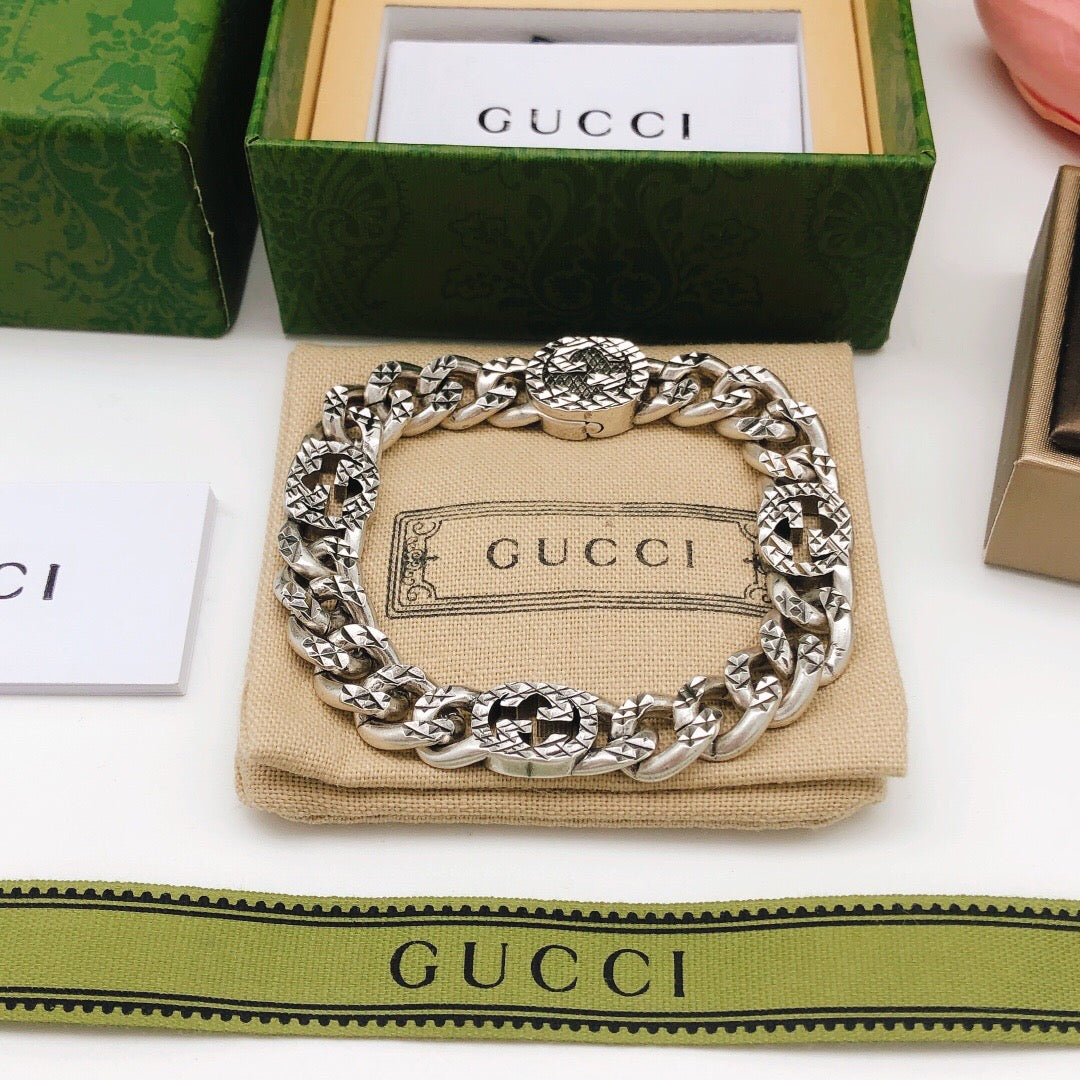 Martin Graham bracelet in polished metal-tone – main product view