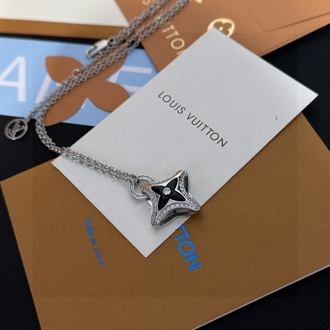 Martin Graham pendant necklace in polished metal-tone – main product view