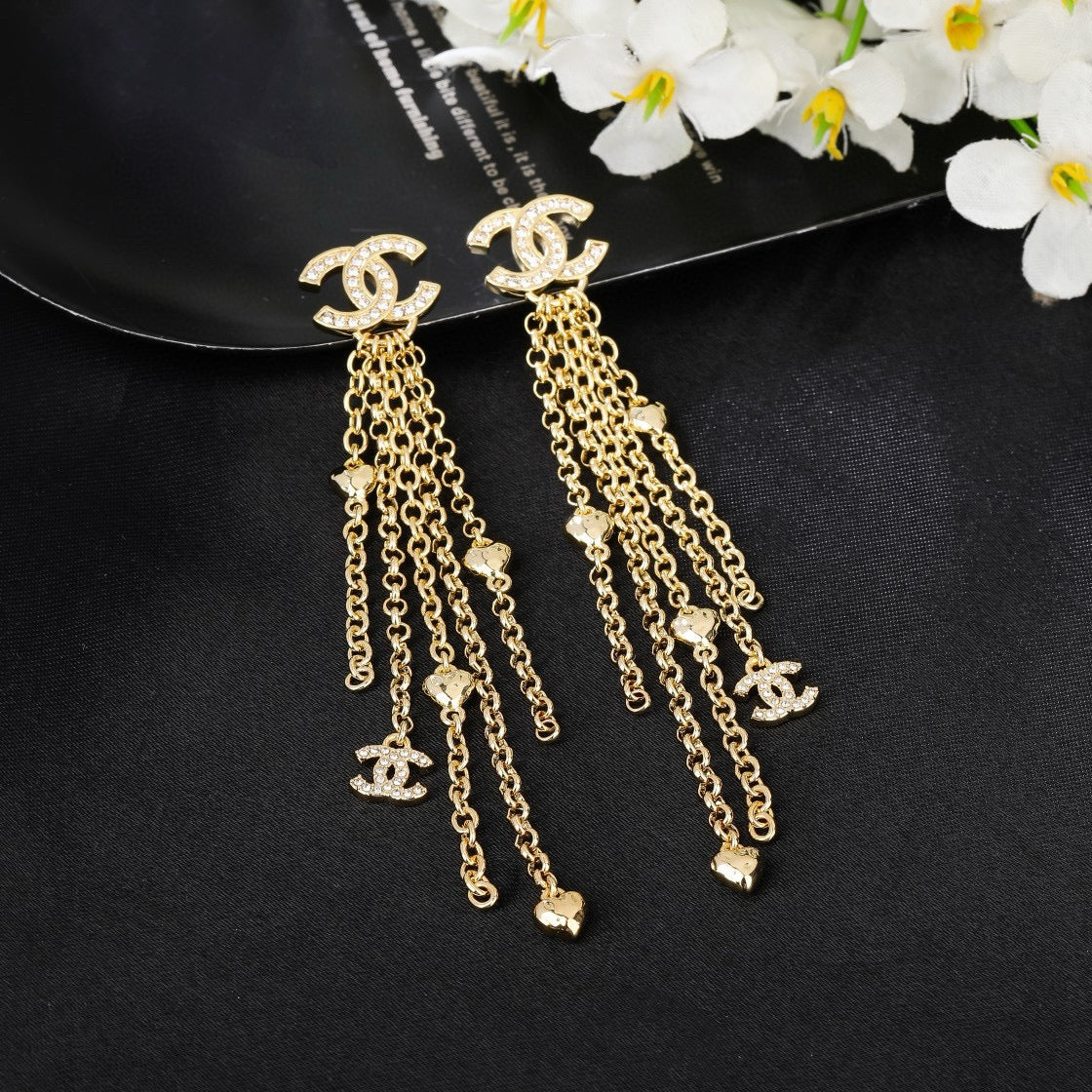 Martin Graham earrings in polished metal-tone – main product view
