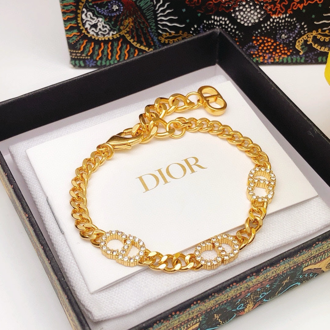 Martin Graham bracelet in polished metal-tone – main product view