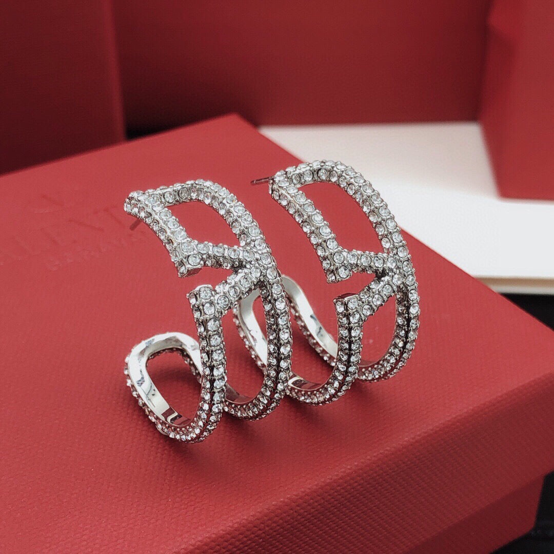 Martin Graham earrings in polished metal-tone – main product view