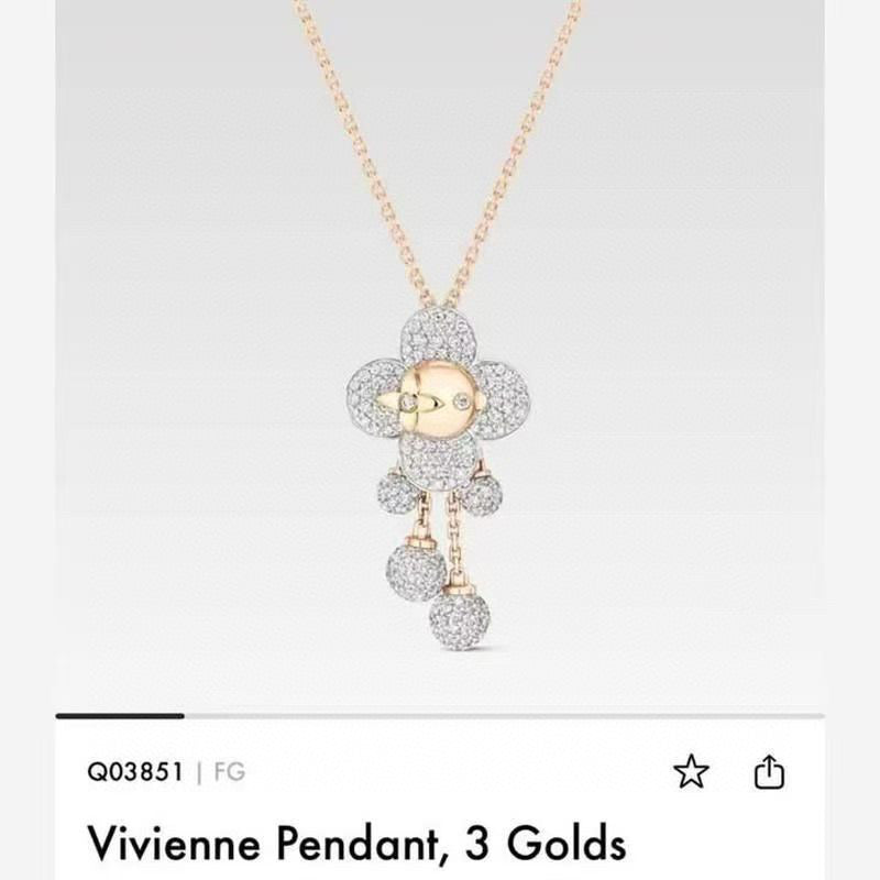 Martin Graham pendant necklace in polished metal-tone – main product view