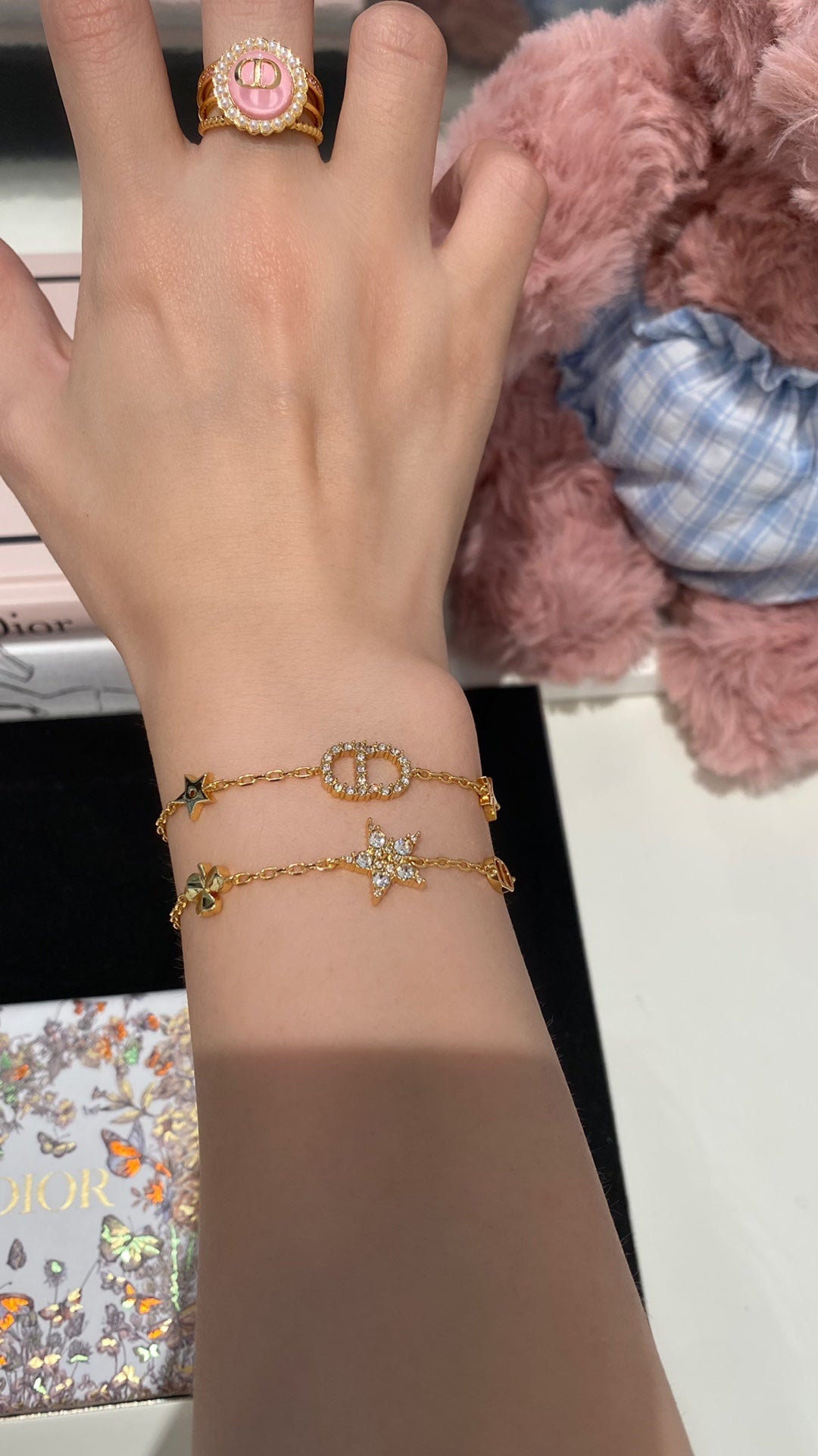 Martin Graham bracelet in polished metal-tone – main product view