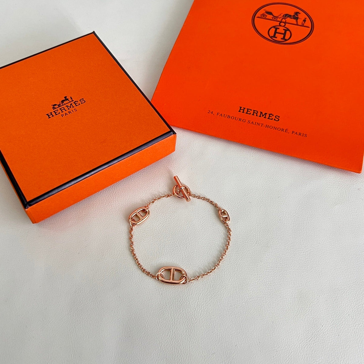 Martin Graham bracelet in polished metal-tone – main product view